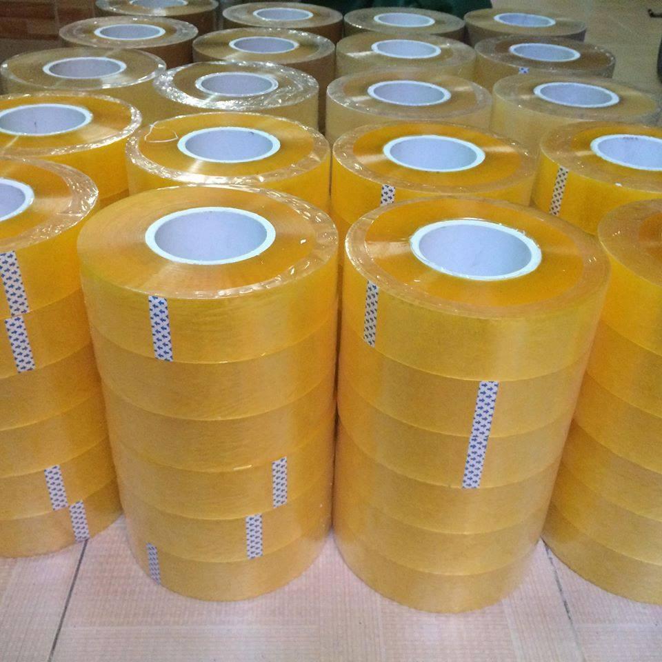 Băng keo, băng dính OPP 1kg/1 cuộn lõi nhựa 5mm