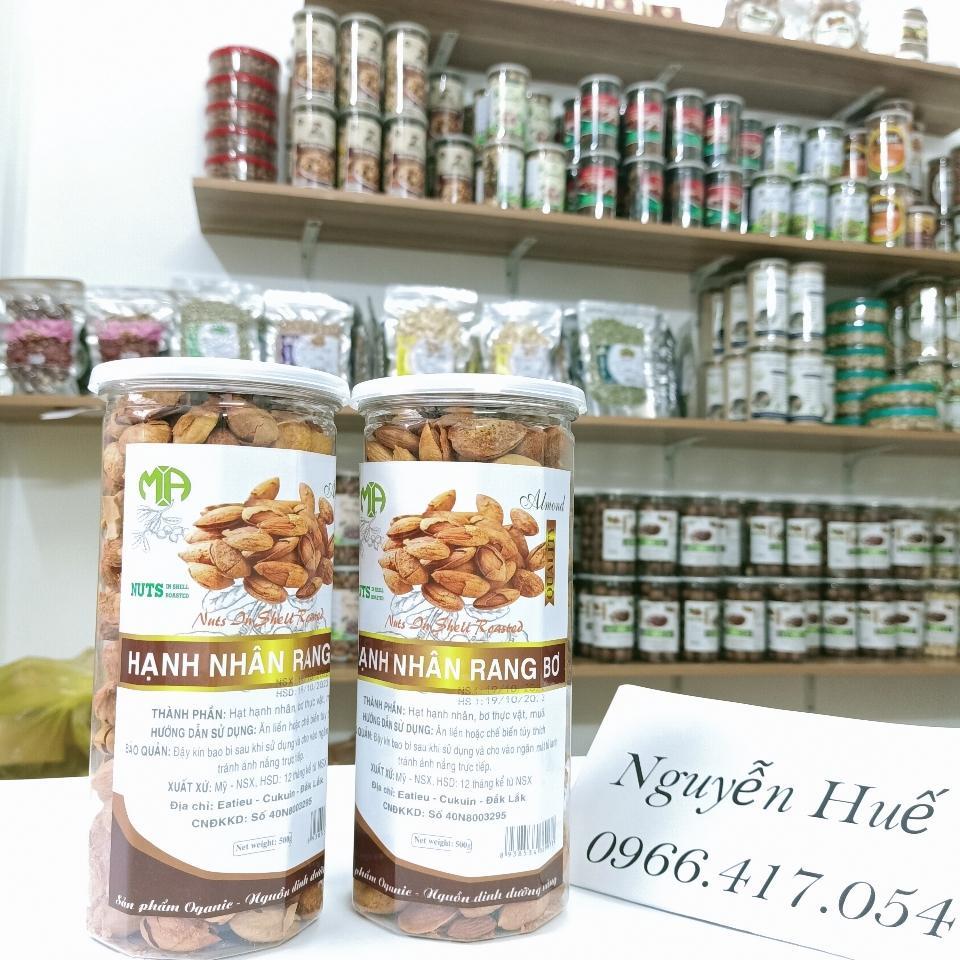 Hạnh nhân rang bơ vỏ mỏng 500gr