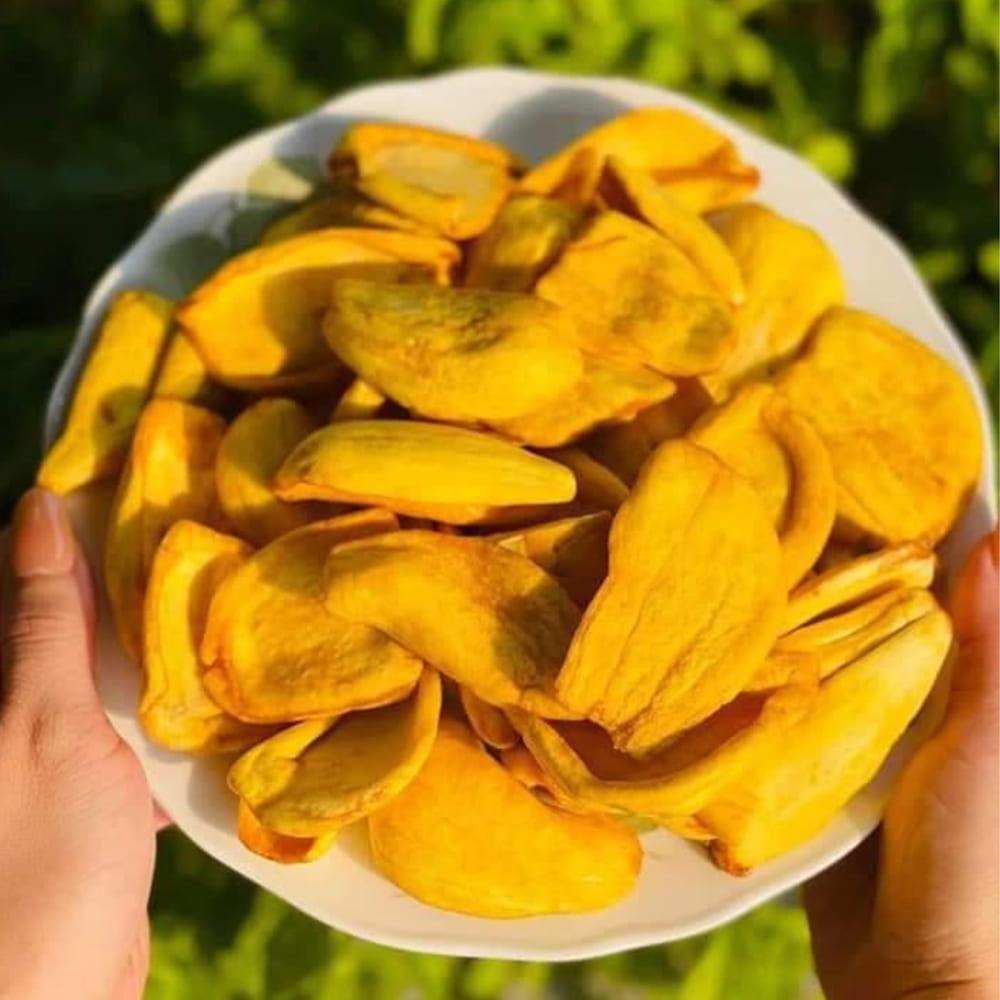 Mít thái sấy giòn nguyên cánh 500gr