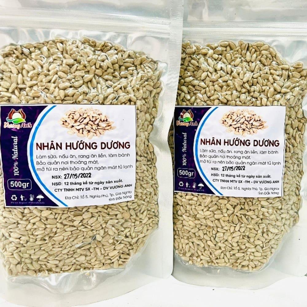 Nhân hướng dương tươi 500gr